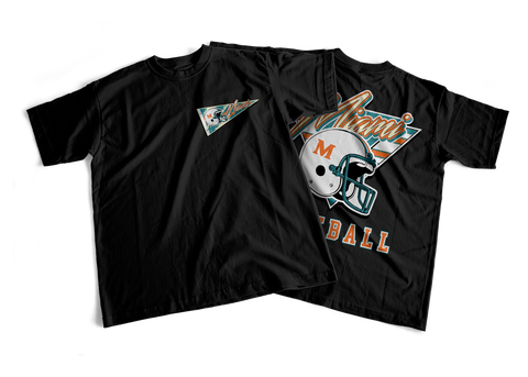 the 3o5 - Miami's Football Team Tee - BLACK