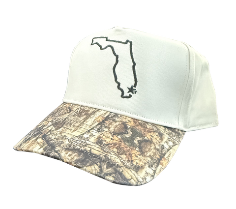 the 3o5 - 5-Panel Trucker - NATURAL CAMO