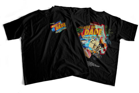 the 3o5 - Made in Dade: Family Reunion Tee - BLACK